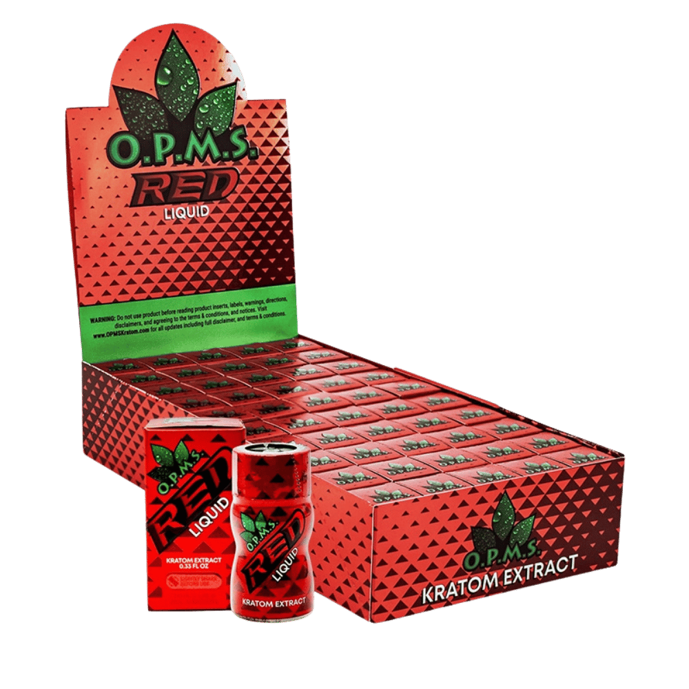 Red Liquid Shot, 8.8mL: OPMS Kratom
