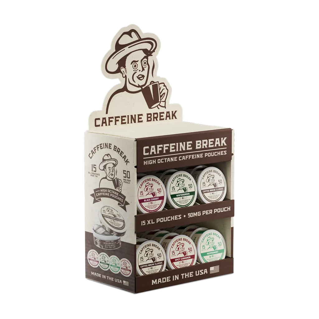 ALP Caffeine Break - 2 Tier Corrugated Display