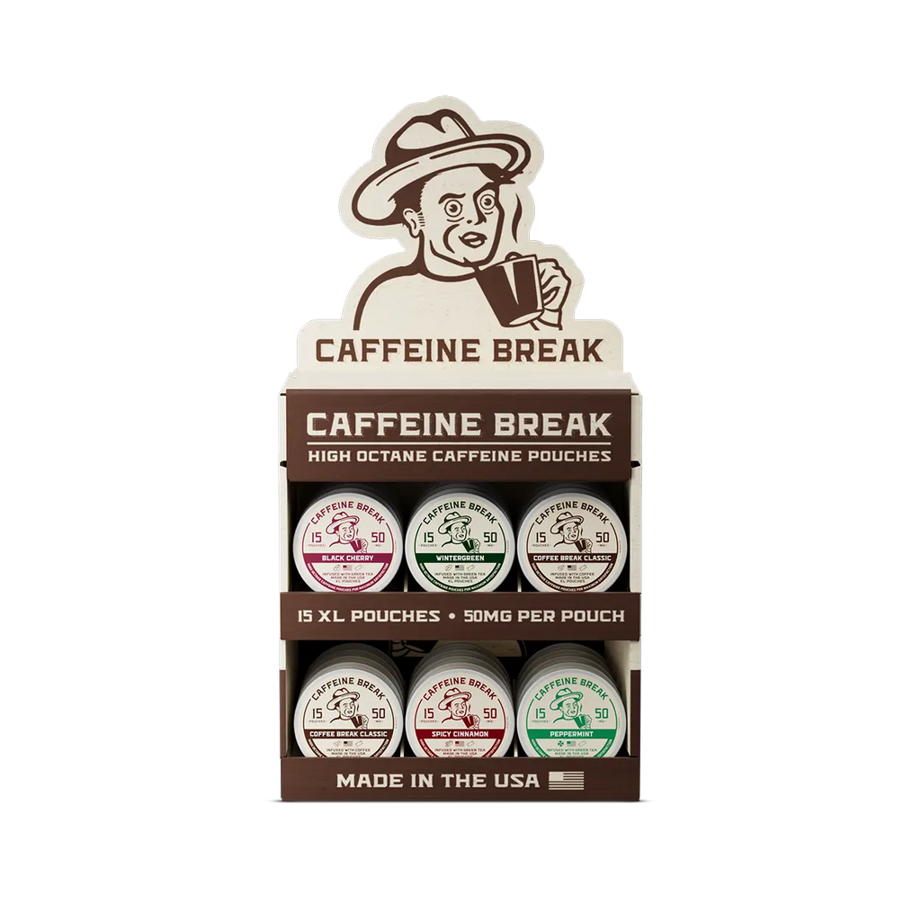 ALP Caffeine Break - 2 Tier Corrugated Display