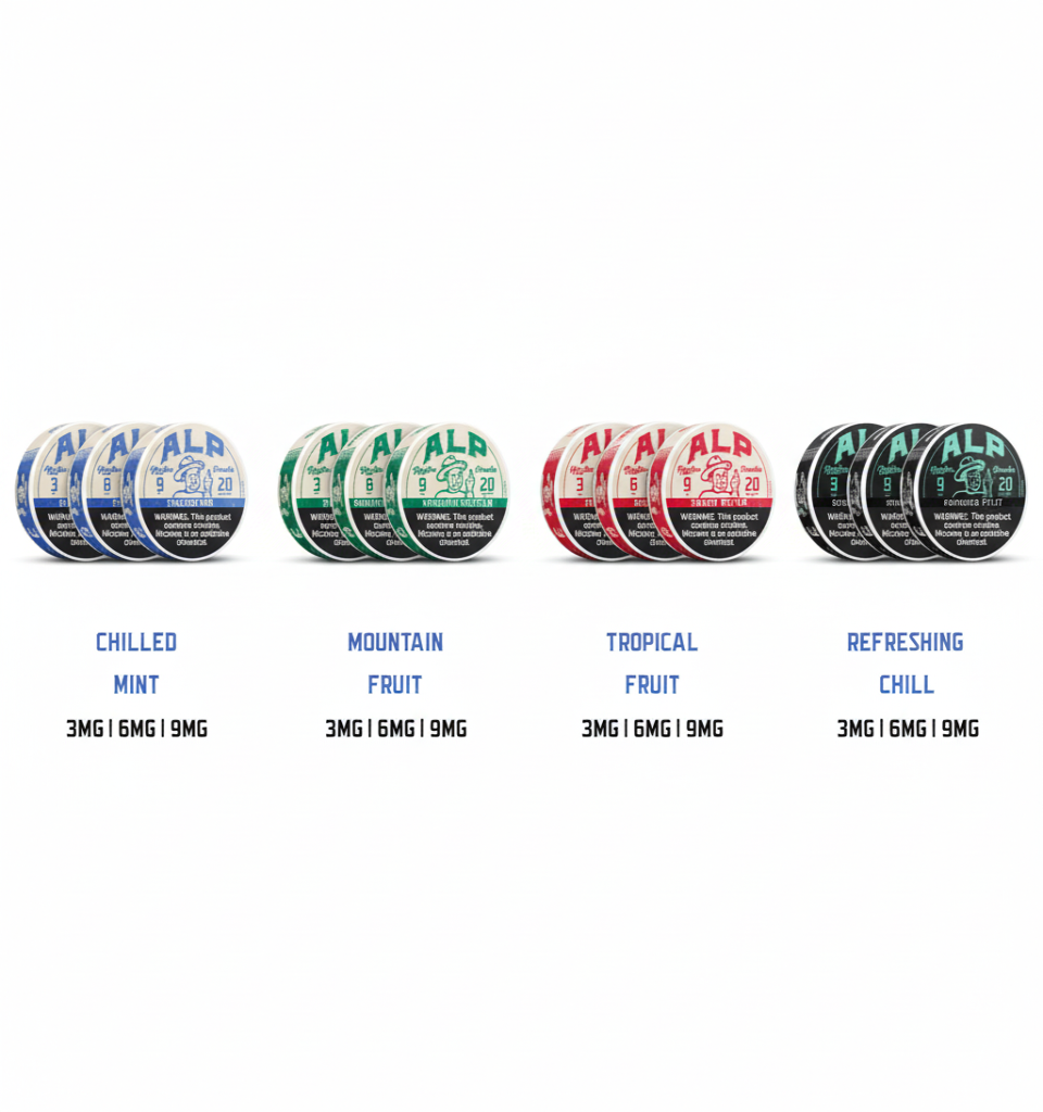 ALP Pouches 1 pack = 5 Tins
