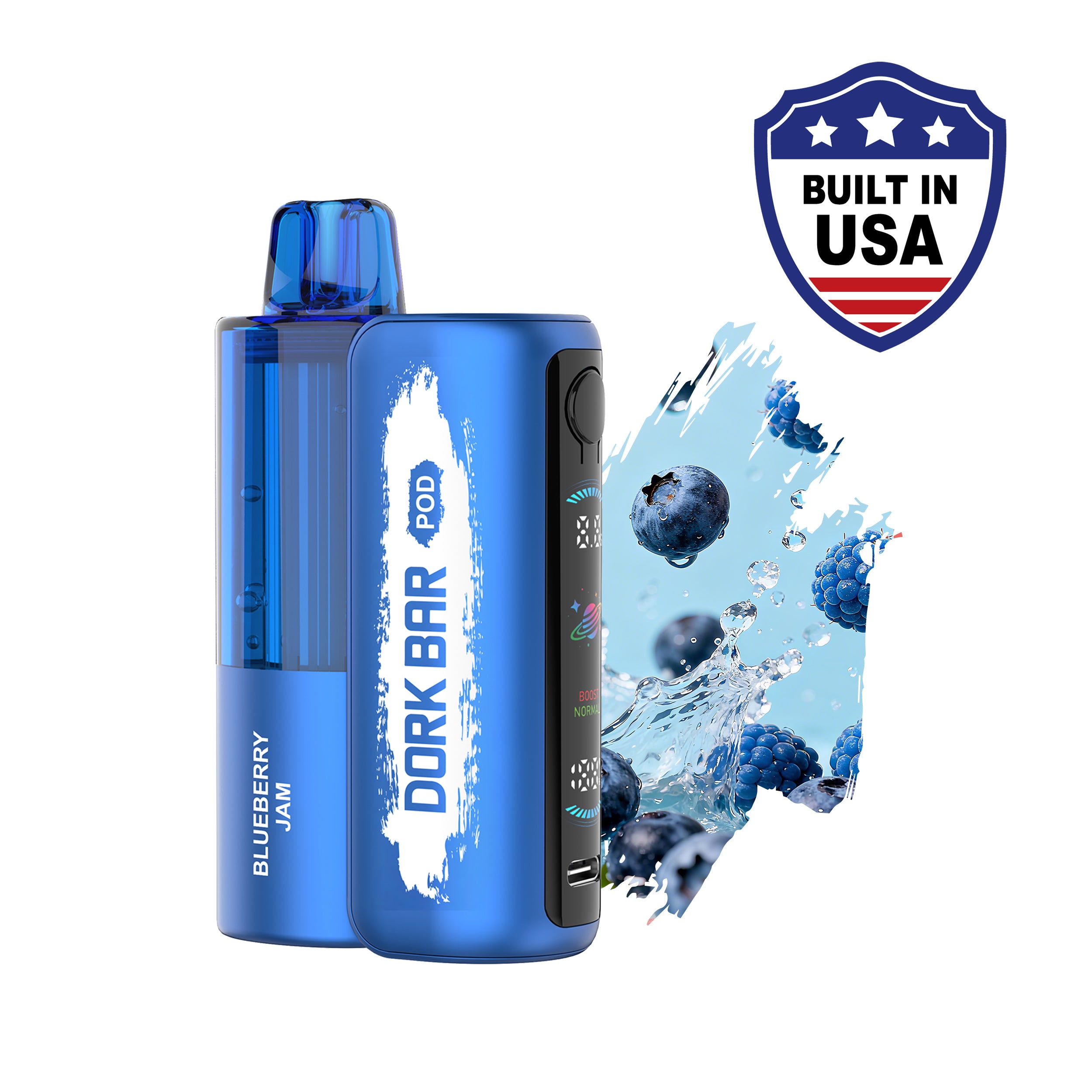 DORK BAR POD KIT - BUILT IN USA - 50,000 Puff - 20ML - 5 Ct. Box