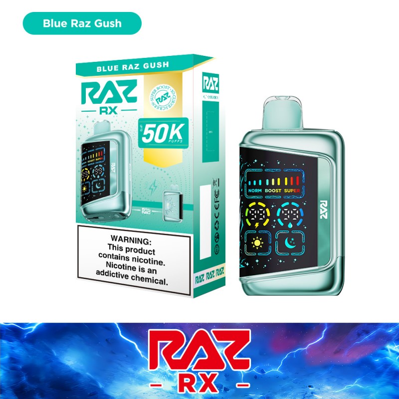RAZ RX - 50,000 Puffs - 18 mL - 5 Ct. Box
