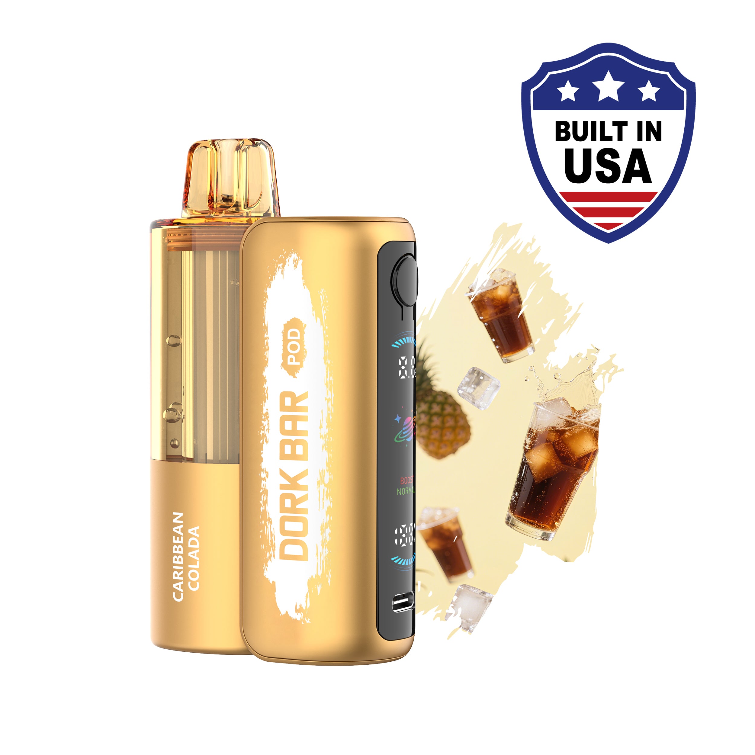 DORK BAR POD KIT - BUILT IN USA - 50,000 Puff - 20ML - 5 Ct. Box