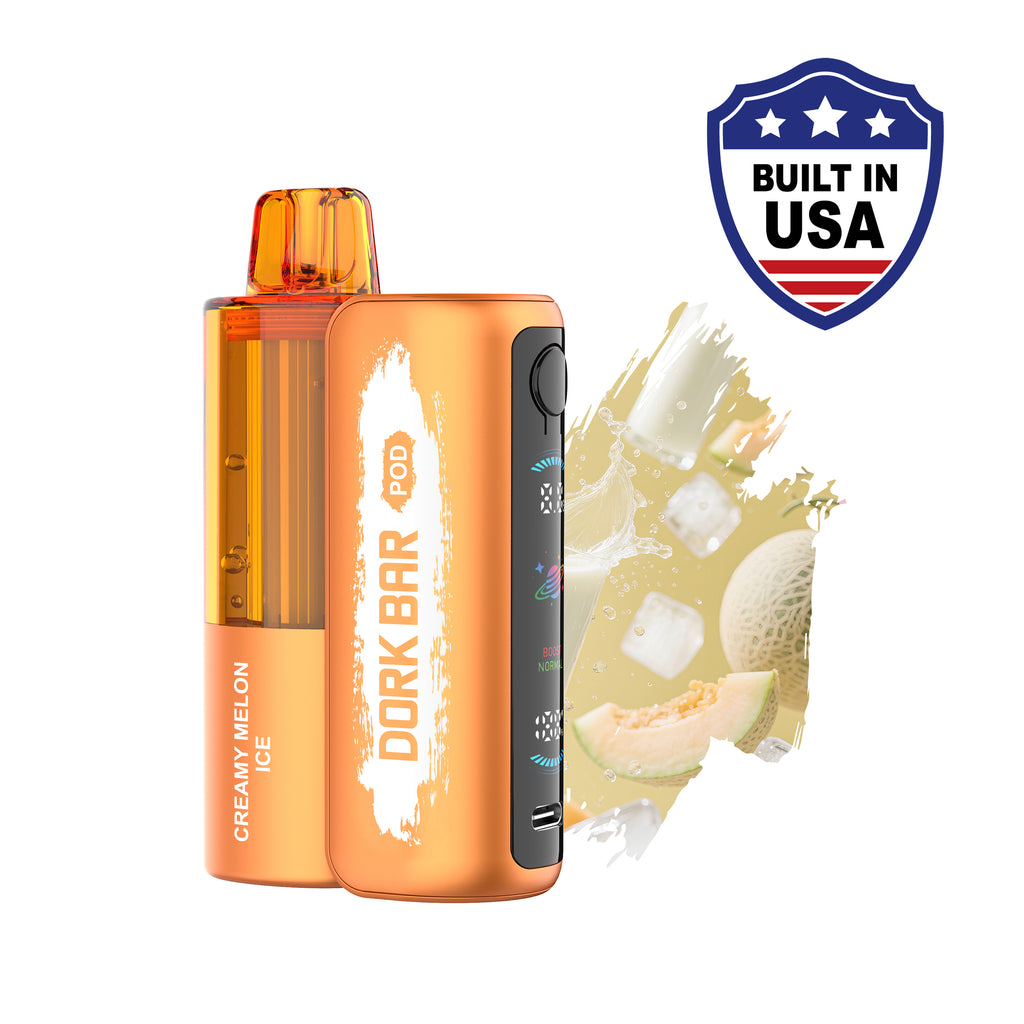 DORK BAR POD KIT - BUILT IN USA - 50,000 Puff - 20ML - 5 Ct. Box