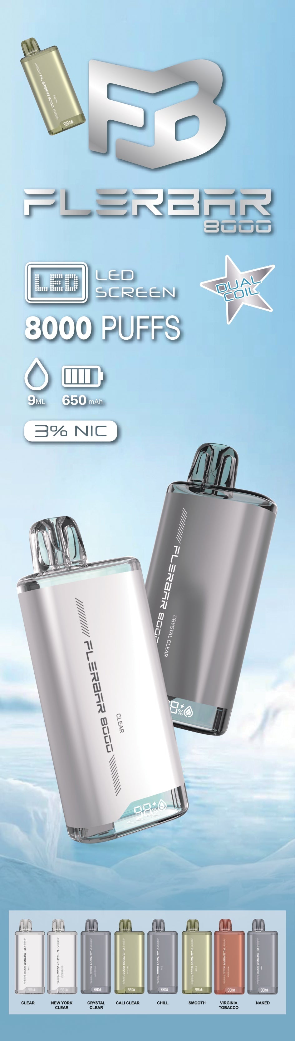 FLERBAR 8000