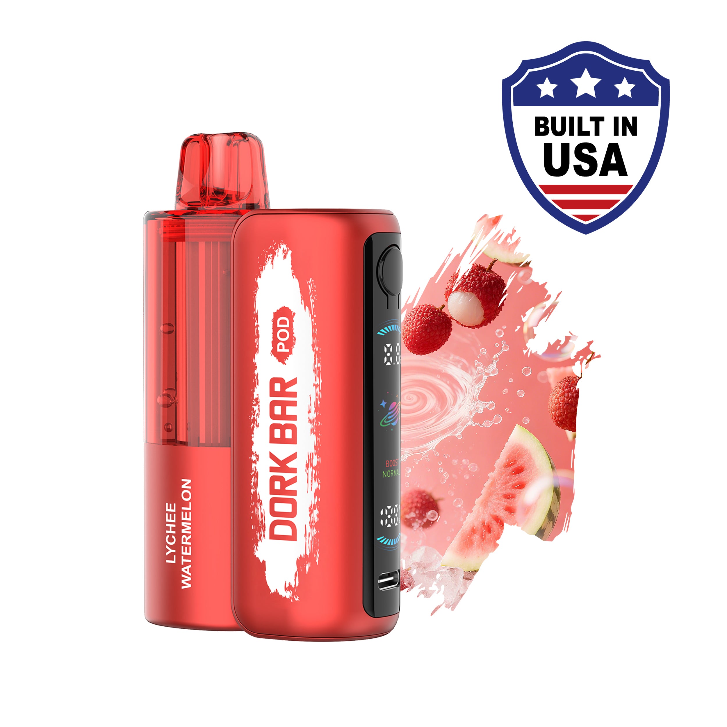 DORK BAR POD KIT - BUILT IN USA - 50,000 Puff - 20ML - 5 Ct. Box