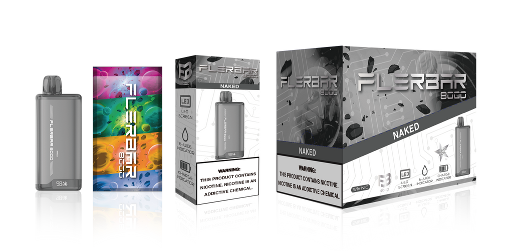FLERBAR - 8,000 Puffs - 9 mL - 10 Ct. Box