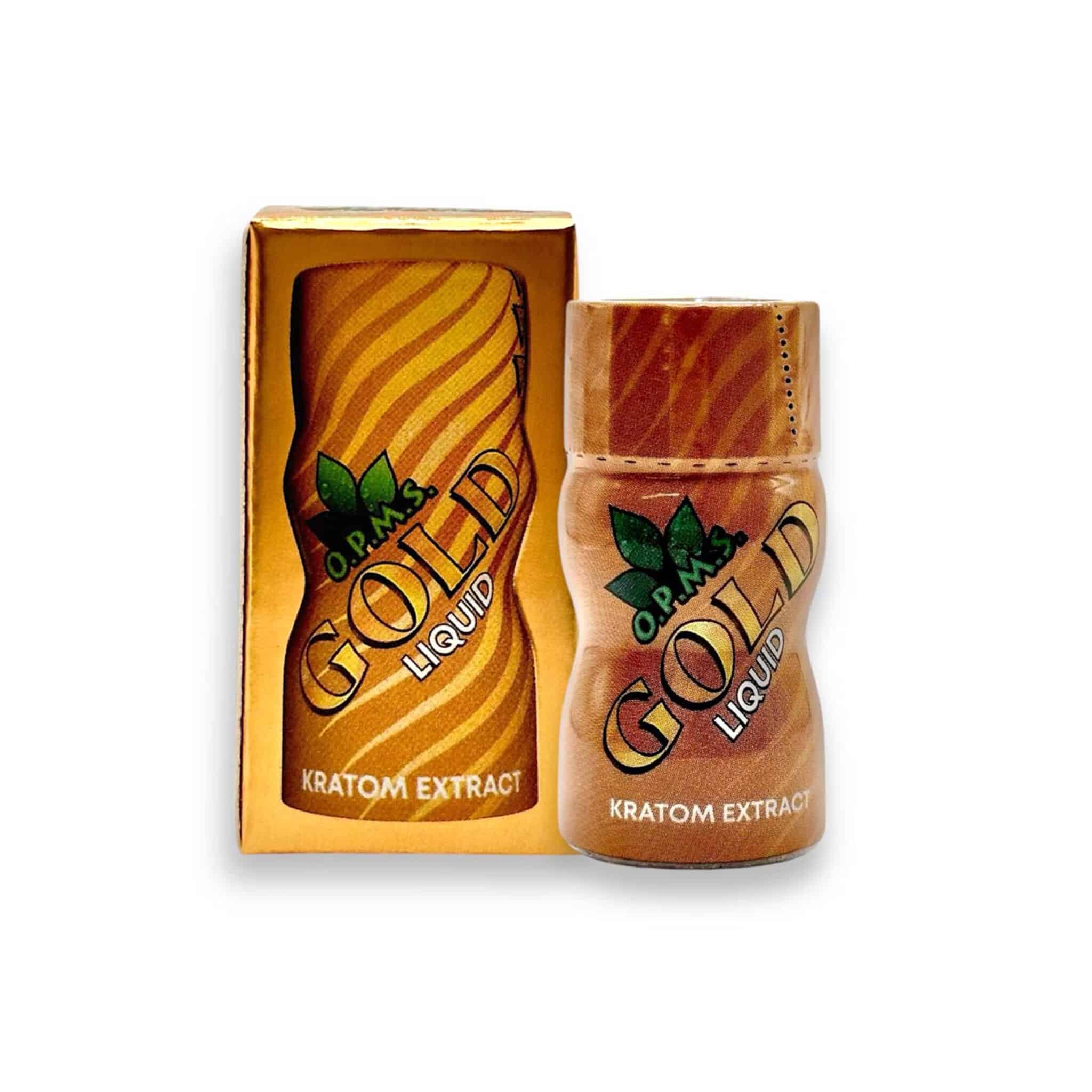 Gold Liquid Shot, 8.8mL: OPMS Kratom