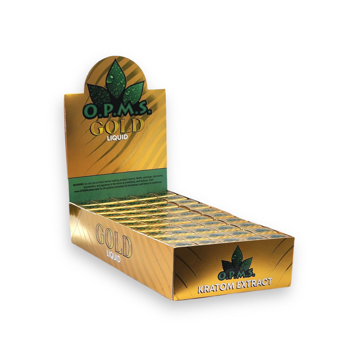 Gold Liquid Shot, 8.8mL: OPMS Kratom