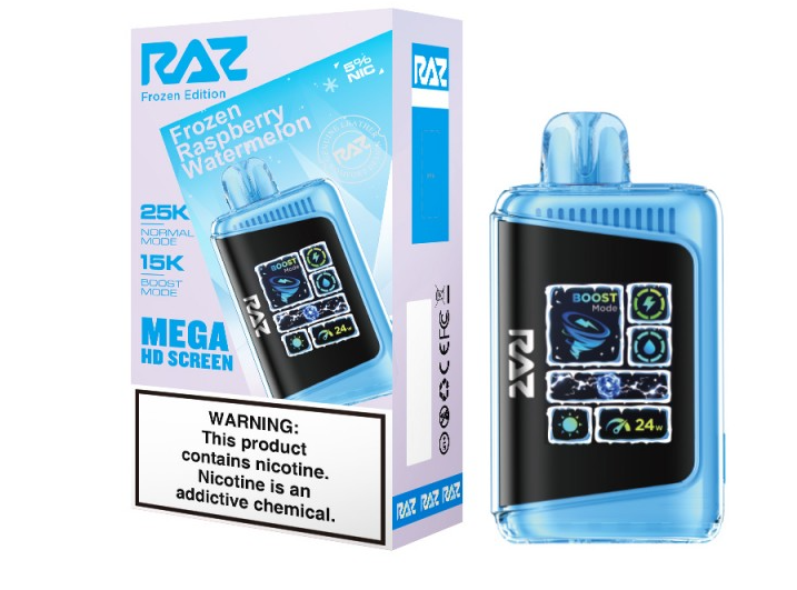 RAZ LTX - 25,000 Puffs - 16ml - 5 Ct. Box