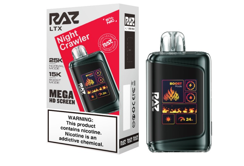 RAZ LTX - 25,000 Puffs - 16ml - 5 Ct. Box
