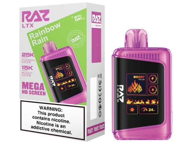 RAZ LTX - 25,000 Puffs - 16ml - 5 Ct. Box