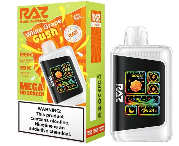 RAZ LTX - 25,000 Puffs - 16ml - 5 Ct. Box