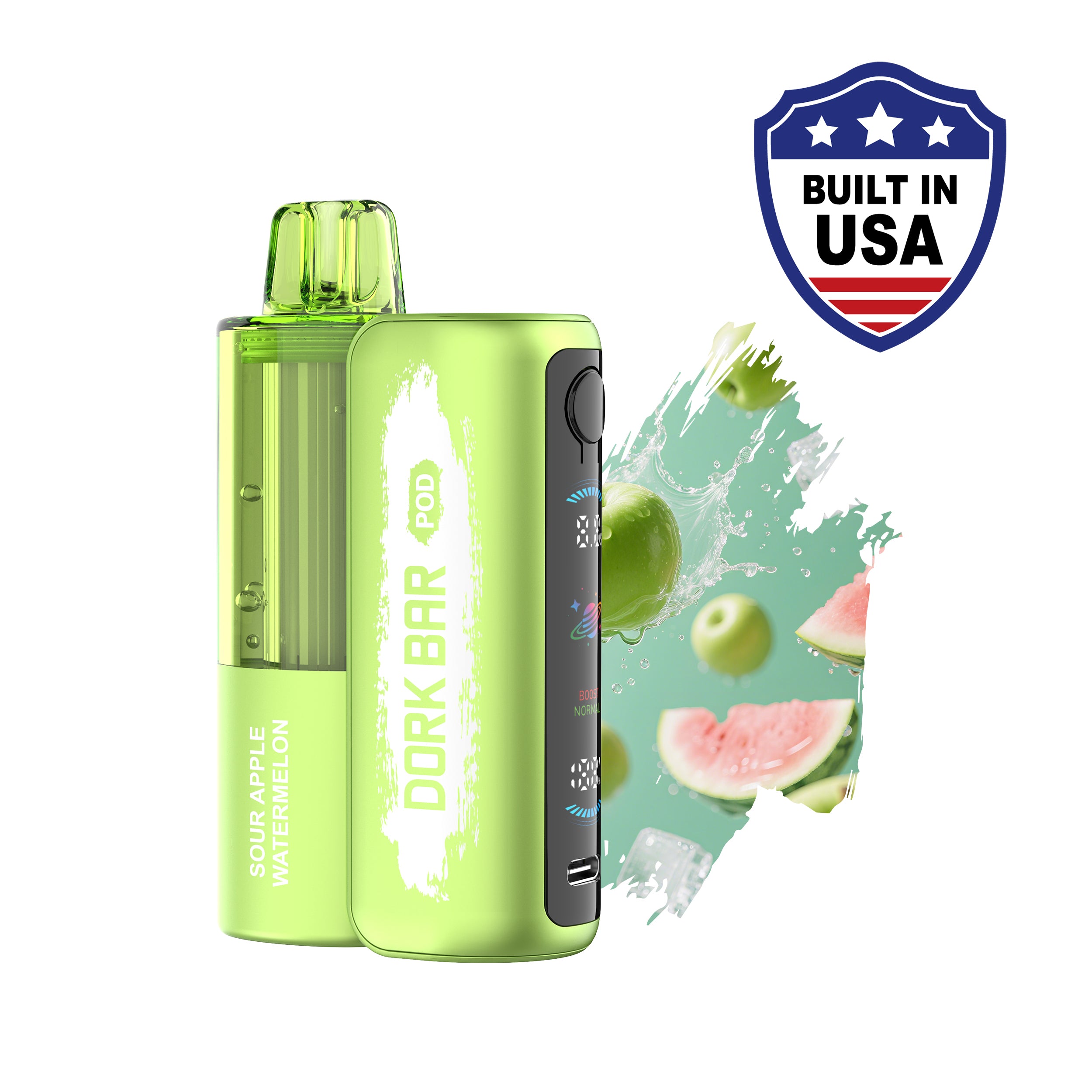 DORK BAR POD KIT - BUILT IN USA - 50,000 Puff - 20ML - 5 Ct. Box