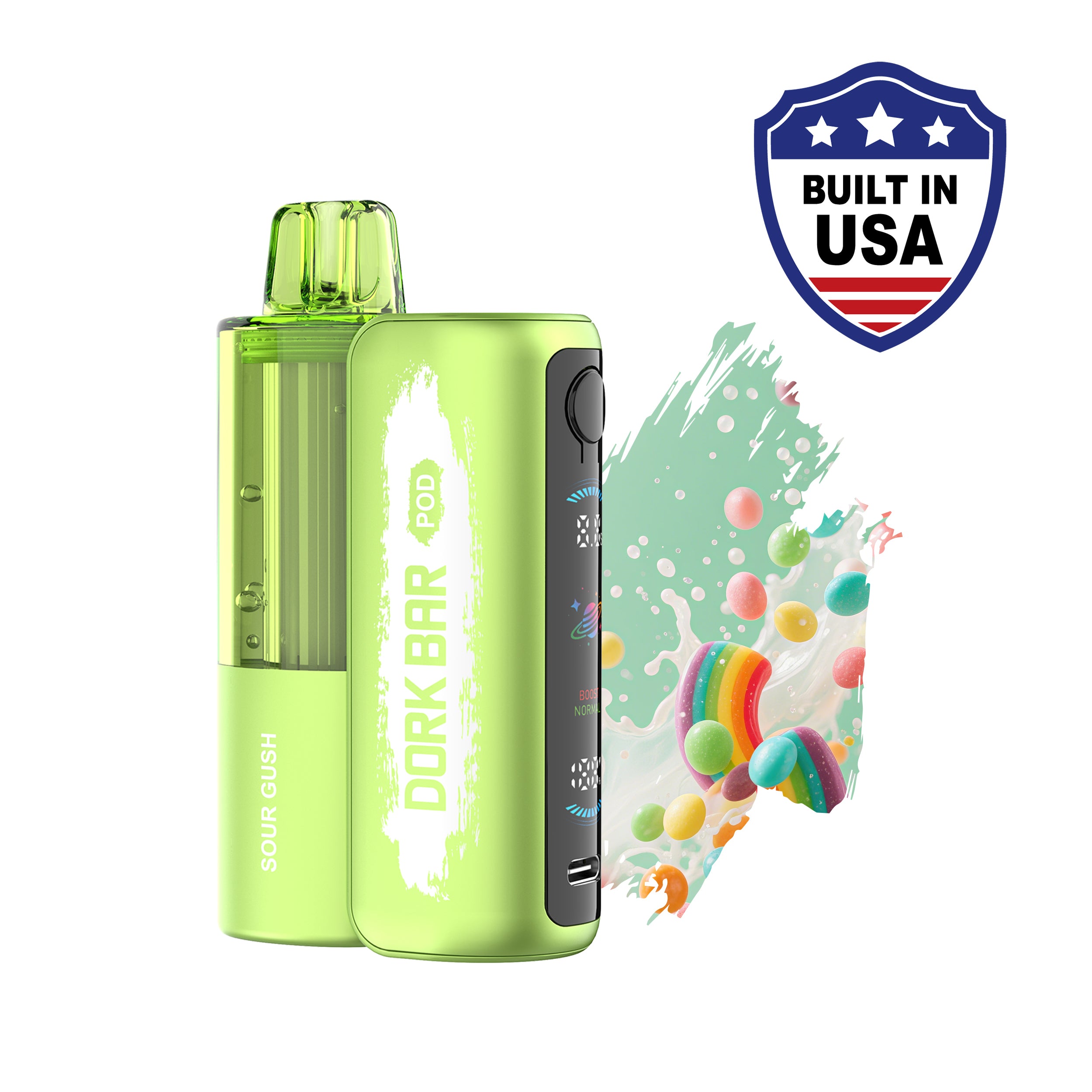 DORK BAR POD KIT - BUILT IN USA - 50,000 Puff - 20ML - 5 Ct. Box