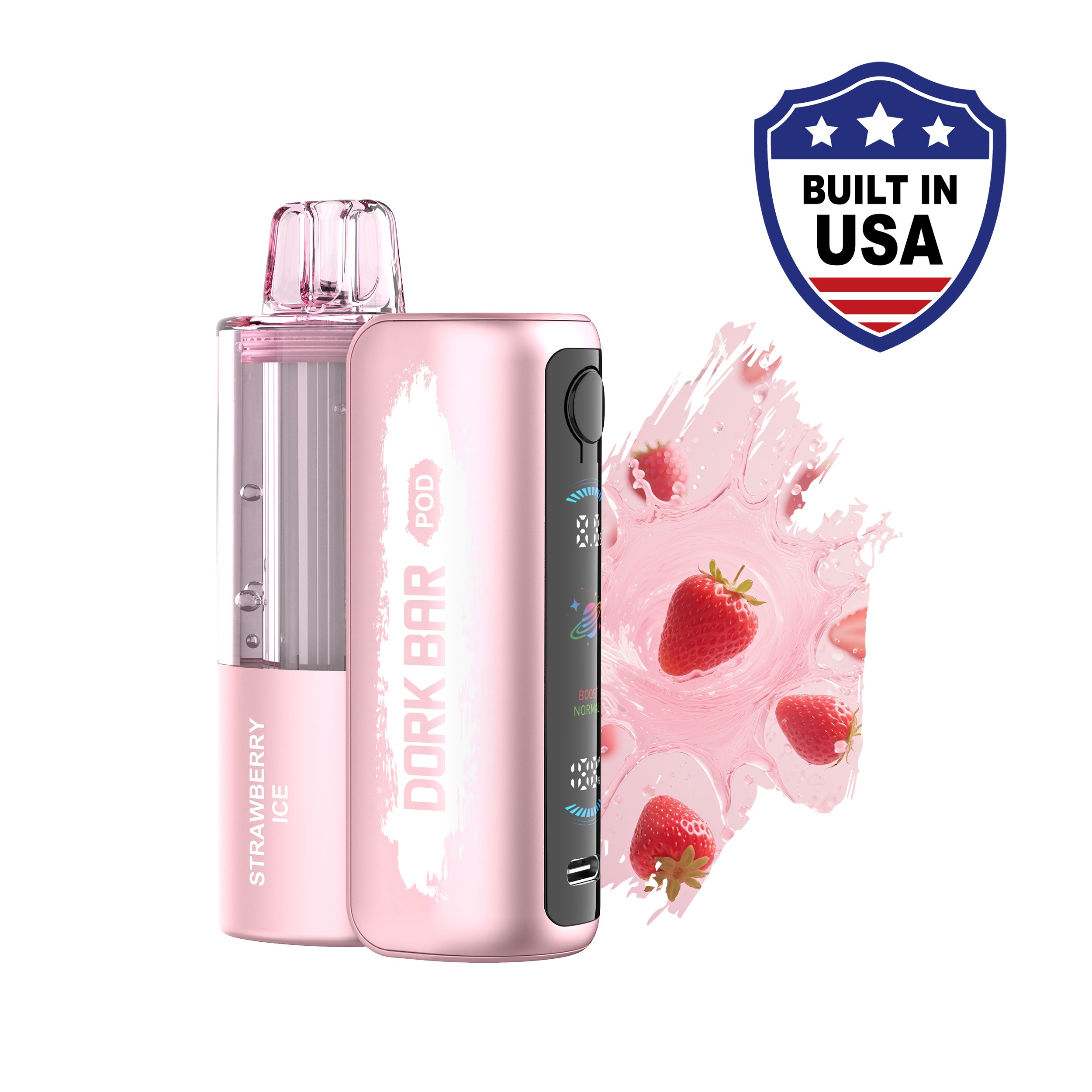 DORK BAR POD KIT - BUILT IN USA - 50,000 Puff - 20ML - 5 Ct. Box