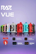 RAZ VUE Kit - 50,000 Puffs - 13ml - 5 Ct. Box