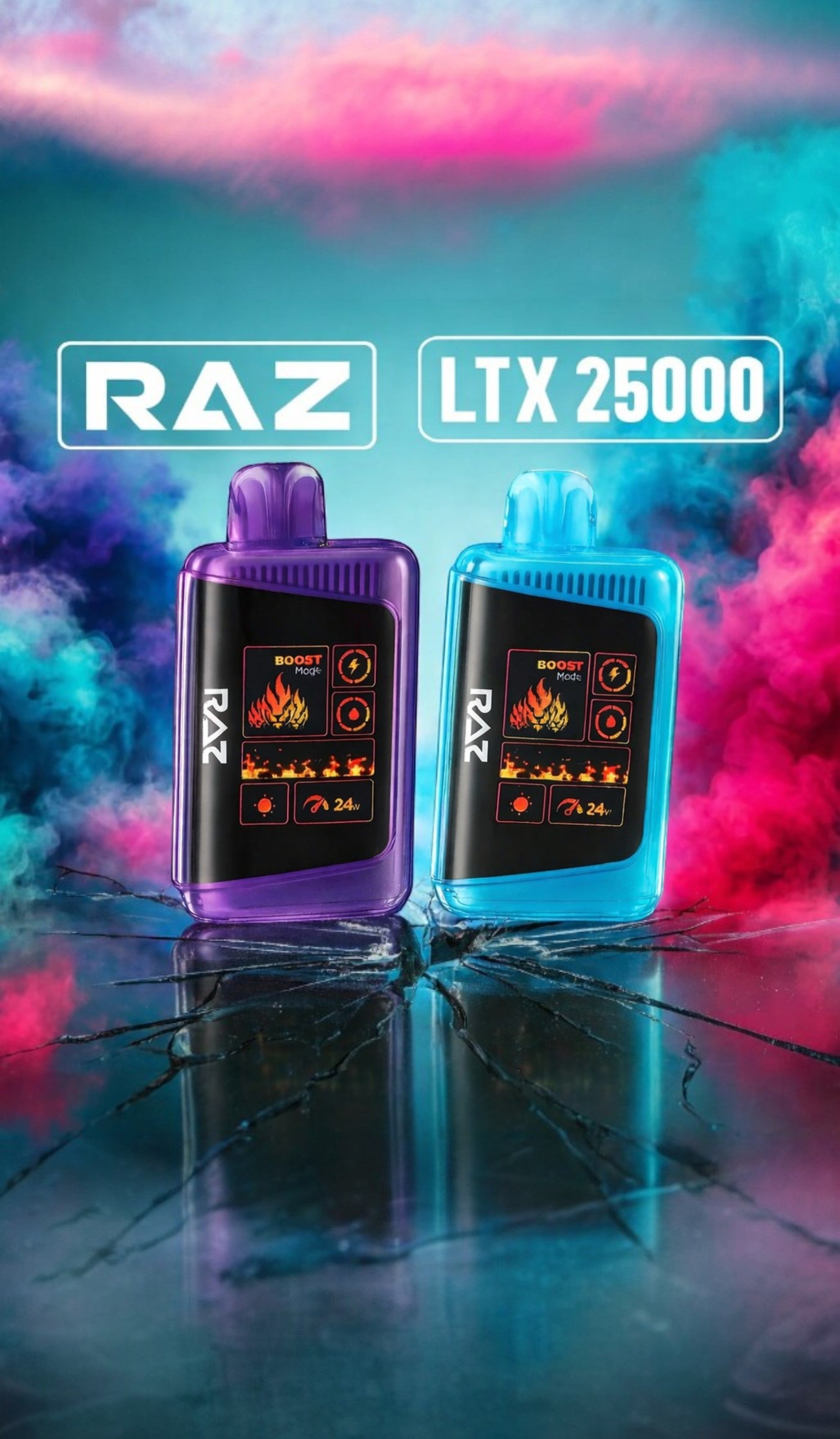 RAZ LTX - 25,000 Puffs - 16ml - 5 Ct. Box